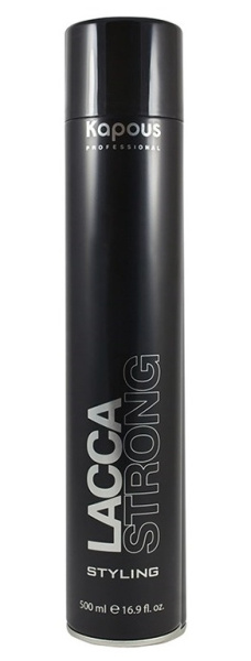 Лак аэрозольный для волос  сильной фиксации "Lacca Strong" серии "Styling", 500 мл