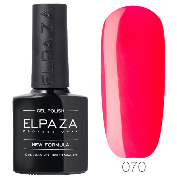 Гель-лак Classic 070 Дикая клубника 10 мл Elpaza