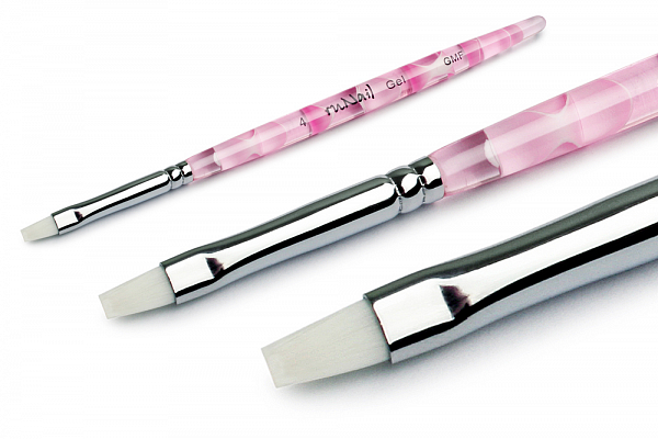 Кисть для геля Gel Synthetic GMF №4 Runail 