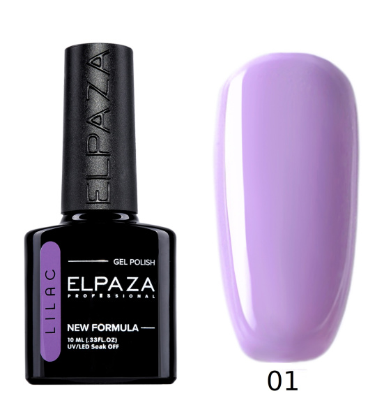 Гель-лак Lilac 01 Венский вальс 10 мл Elpaza
