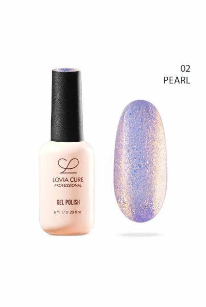 Гель-лак Pearl 02, LOVIA CURE, 8 мл