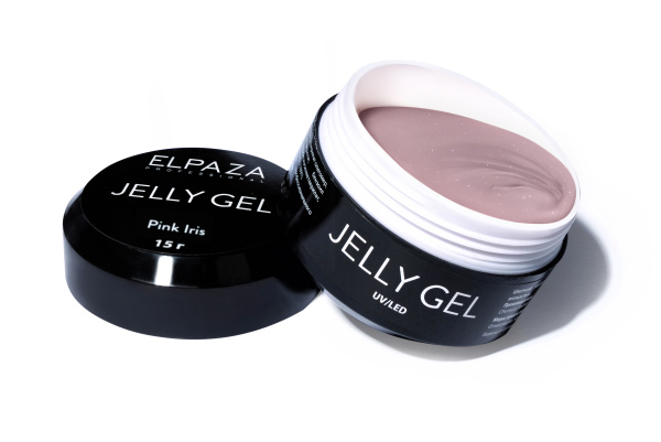 Моделирующий гель-желе Pink Iris Jelly Gel 15 мл Elpaza