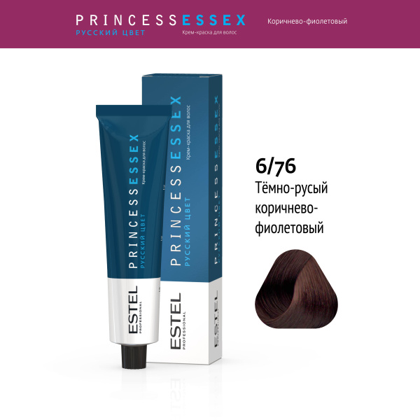 Крем-краска 6/76 тем.русый кор.фиолет. PRINCESS ESSEX Estel
