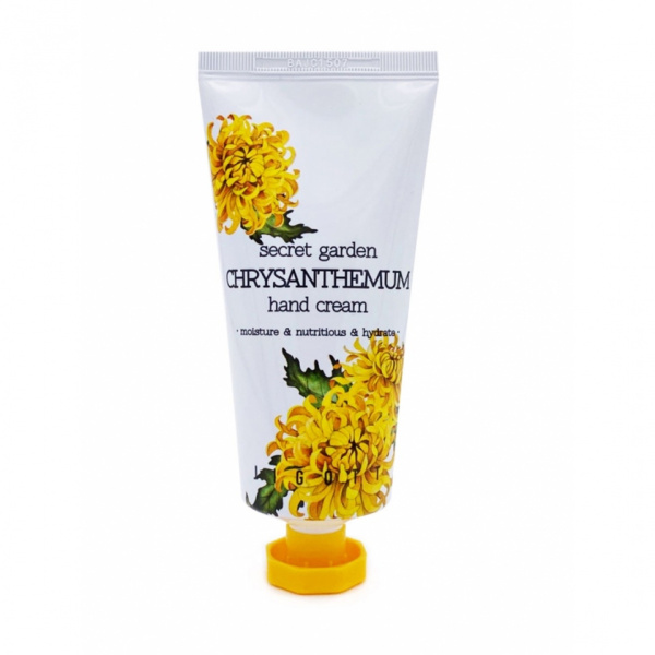 Крем для рук с экстрактом хризантемы SECRET GARDEN CHRYSANTHEMUM HAND CREAM 120гр