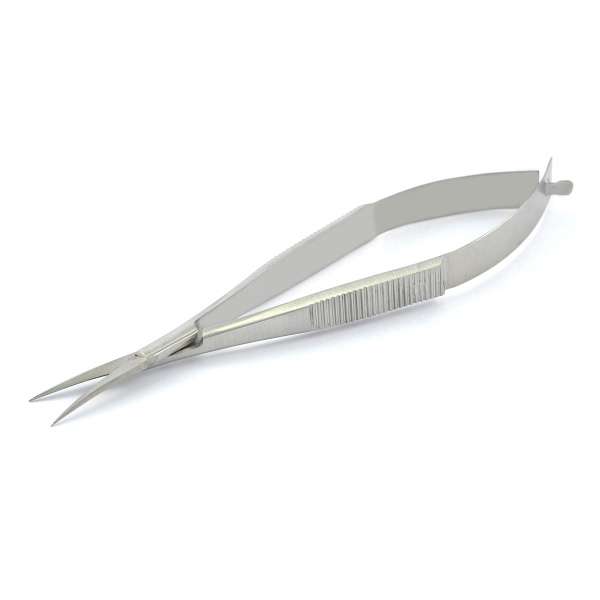 Ножницы для кожи CS-908-D (ST) Изогнутые матовые Metzger 															