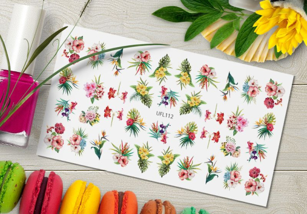 Слайдер-дизайн с белой подложкой UFL112 Delly Pur