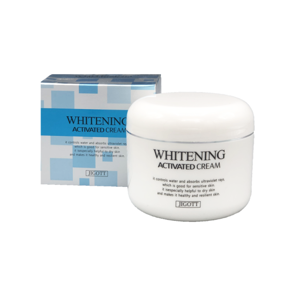 Крем для лица осветляющий Whitening Activated Cream JIGOTT 