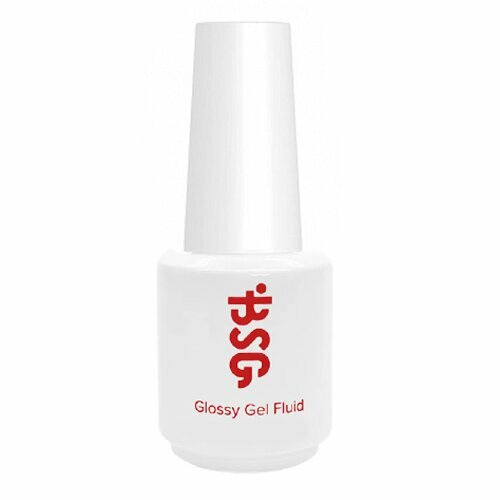 BSG Базовый гель Glossy Gel Fluid прозрачный, универсальный 20 мл 