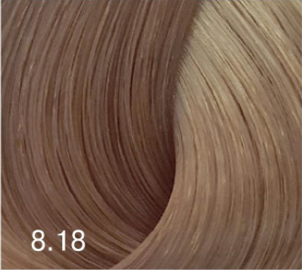 Краситель для волос 8/18 светло-русый пепельно-жемчужный Bouticle Expert Color 