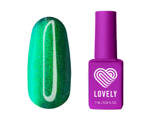 Гель-лак Lovely FC№03 огненная кошка Fire Cat, 7 ml