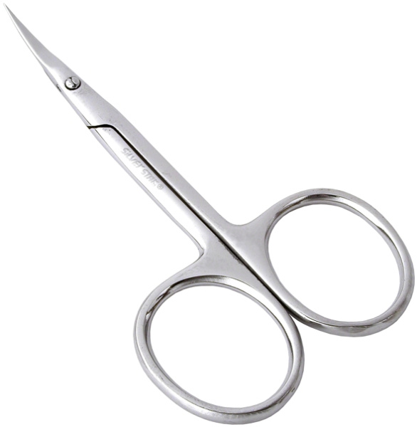 Ножницы для кутикулы НСС 7, тонкие укороченные лезвия Silver Star