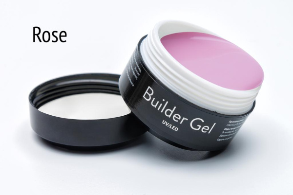Гель для наращивания № 03 Rose Builder Gel 15 гр Elpaza