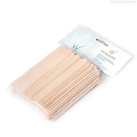 Шпатели деревянные "стандарт" 100 шт. ITALWAX