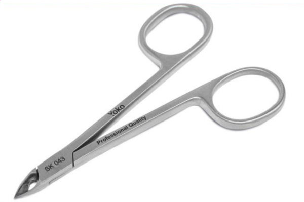 Кусачки глазки для педикюра с пяткой SK 043 7 мм Yoko