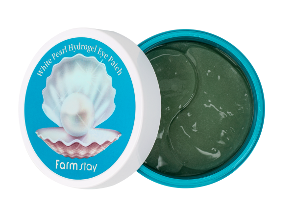 Патчи для век "White Pearl" Hydrogel Eye Patch Farmstay