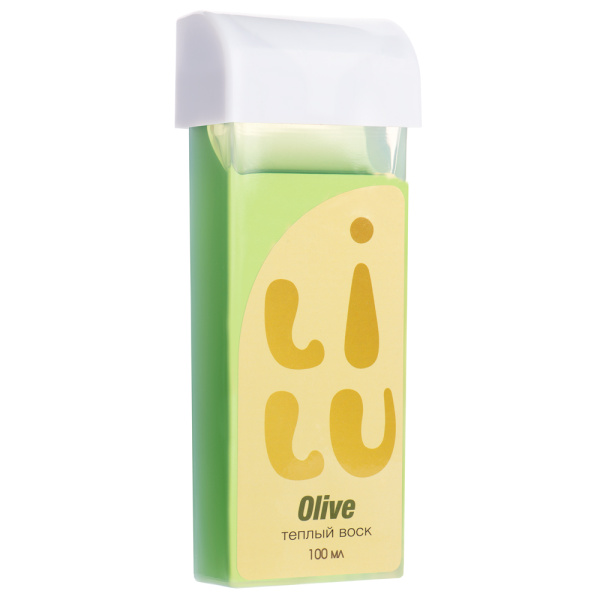 Воск тёплый в картридже, 100 мл LILU 07 Olive (жидкий, прозрачный)