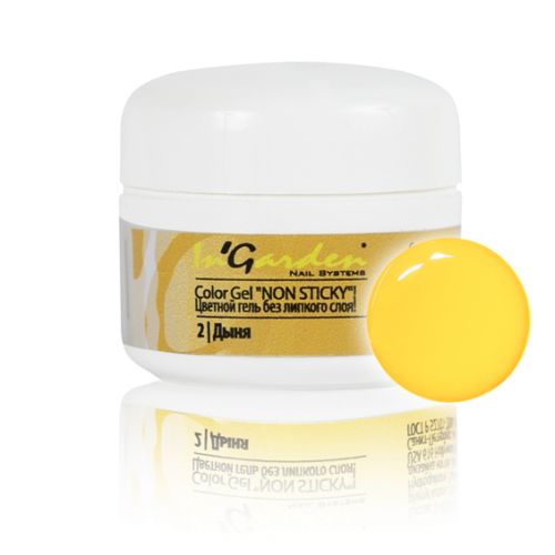 Гель-краска без липкого слоя 002 Дыня InGarden