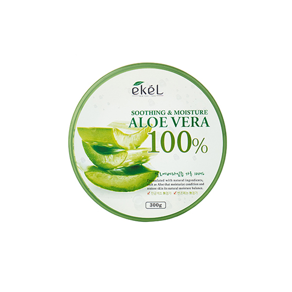 Универсальный гель с экстрактом алоэ вера Soothing & Moisture Aloe Vera 100% 300 мл EKEL