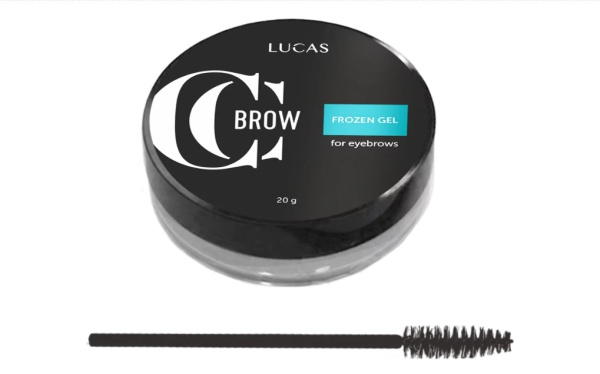 Средство для укладки бровей с эффектом ламинирования FROZEN GEL, CC Brow 20гр										