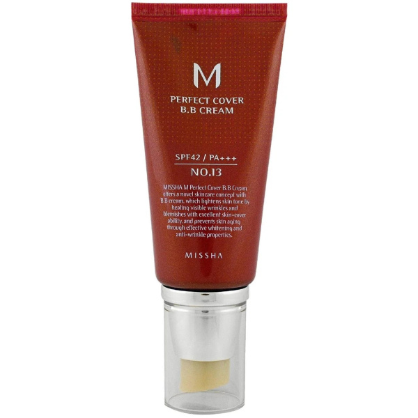 Тональный крем M Perfect Cover BB Cream No.13 Missha 