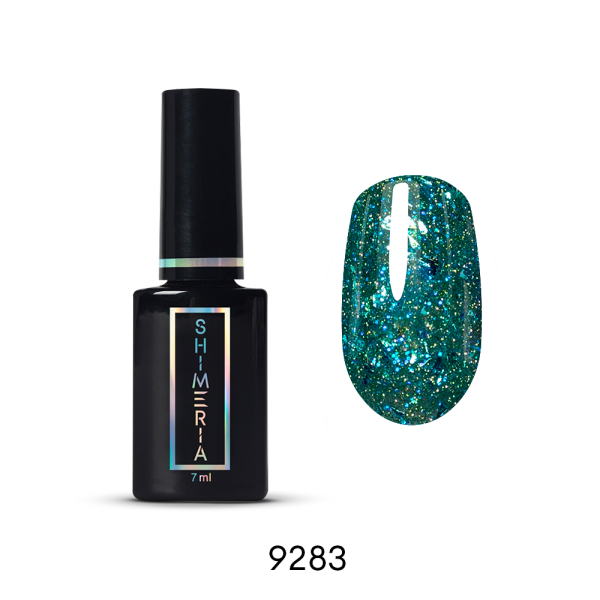 Гель-лак светоотражающий Shimeria №9283 с фольгой "Горячий лёд", 7мл 