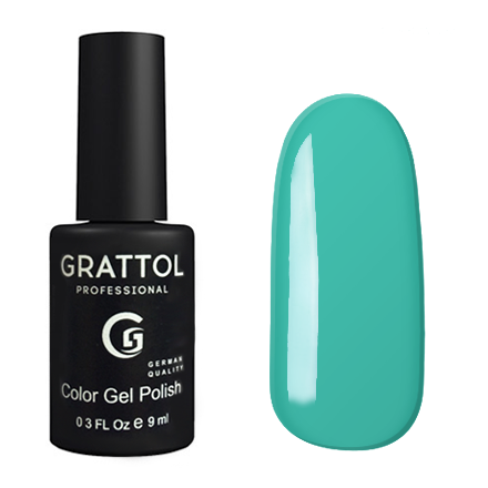Гель-лак 061 Light Turquoise 9 мл Grattol