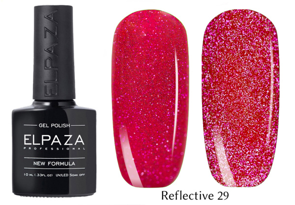Гель-лак Reflective 29 светоотражающий 10 мл Elpaza