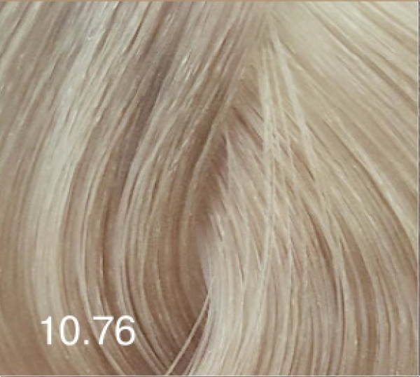 Краситель для волос 10/76 светлый блондин коричнево-фиолетовый Bouticle Expert Color 
