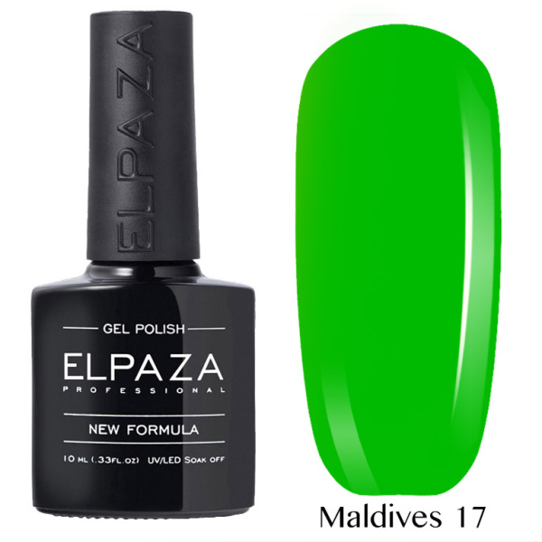 Гель-лак Maldives 17 10 мл Elpaza