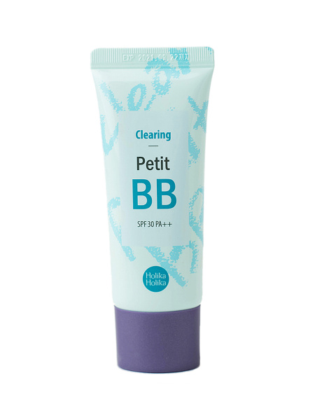 BB Крем для лица "Петит ББ Клиаринг" SPF30 PA++, 30 мл, Holika Holika