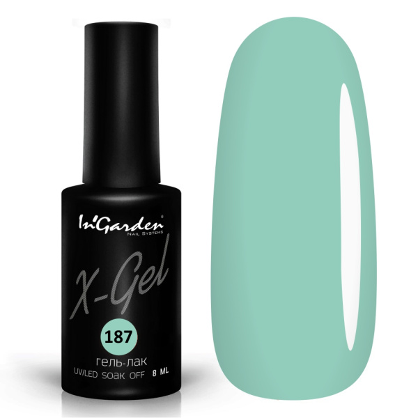 Гель-лак InGarden X-gel №187 Мятное суфле
