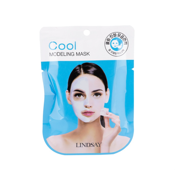  Альгинатная маска с маслом чайного дерева Cool Modeling Mask 28 гр Lindsay