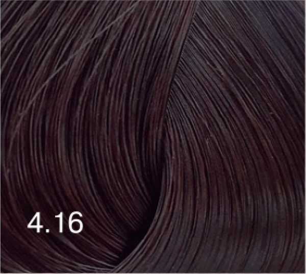 Краситель для волос 4/16 шатен пепельно-фиолетовый Bouticle Expert Color 