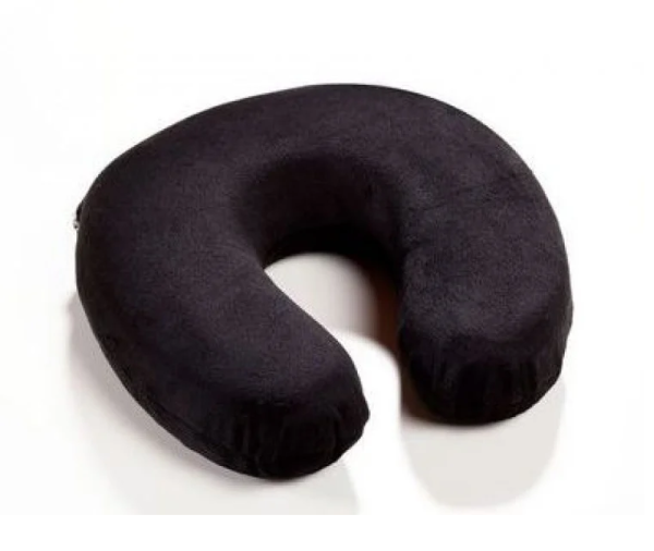 Подушка лашмейкера с эффектом памяти черная