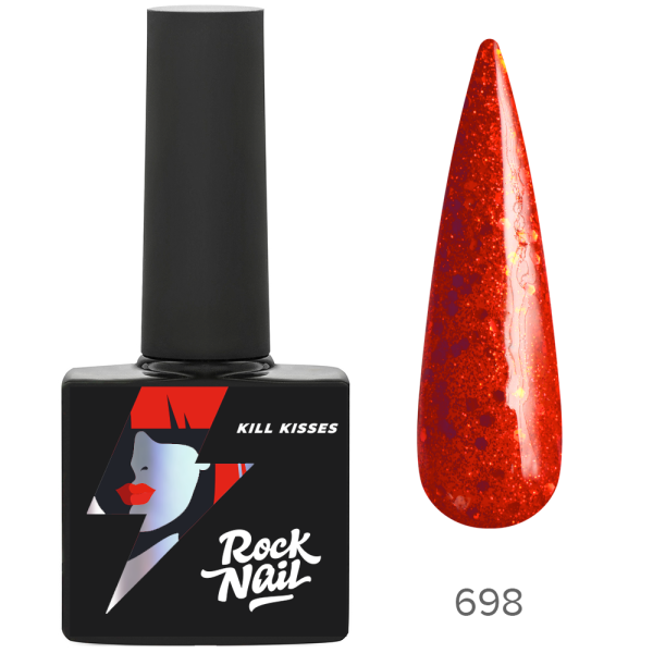 Гель-лак Kill Kisses 698 Blood Suga RockNail