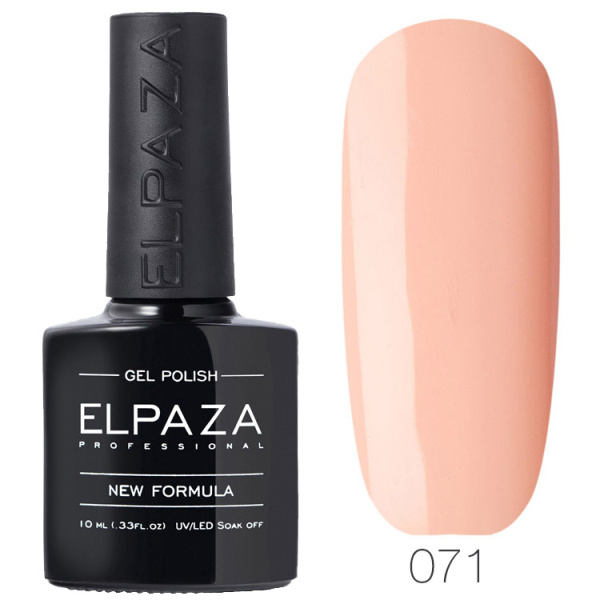 Гель-лак Classic 071 Ванильный мусс 10 мл Elpaza