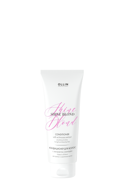 OLLIN SHINE BLOND Кондиционер с экстрактом эхинацеи 200 мл
