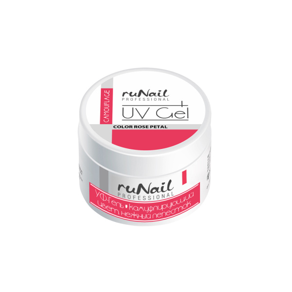 Камуфлирующий гель Нежный лепесток Rose Petal 1842 30гр. RuNail 