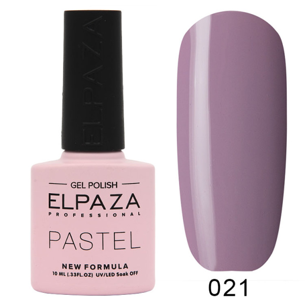 Гель-лак Pastel 021 Суфле 10 мл Elpaza