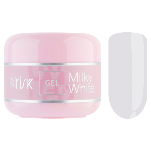 Камуфлирующий гель для наращивания 03 Milky White, 15мл Limited collection Irisk