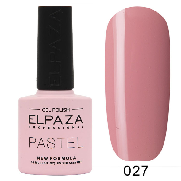Гель-лак Pastel 027 Очарование 10 мл Elpaza