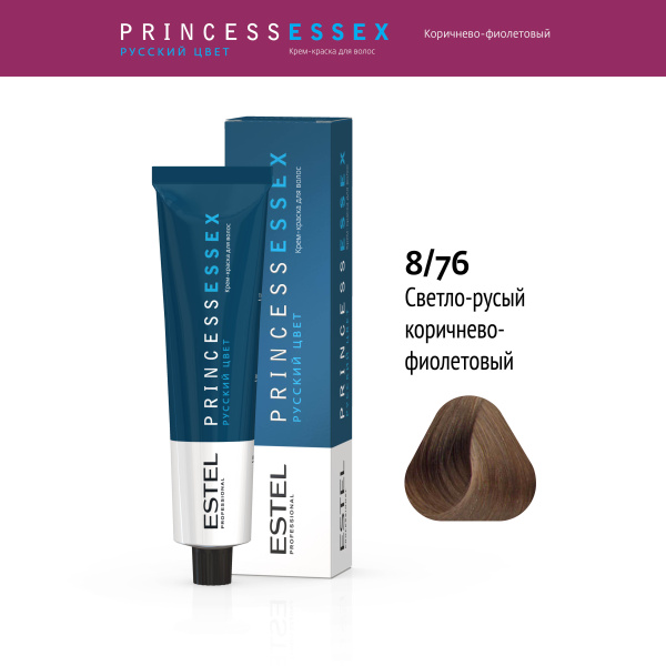 Крем-краска 8/76 светло-русый PRINCESS ESSEX Estel  