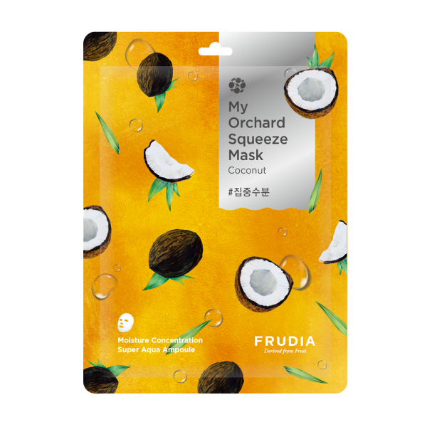 Тканевая маска для лица с кокосом My Orchard Squeeze Mask Coconut