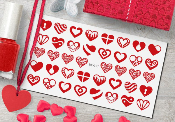 Слайдер-дизайн с белой подложкой ULV101 Delly Pur