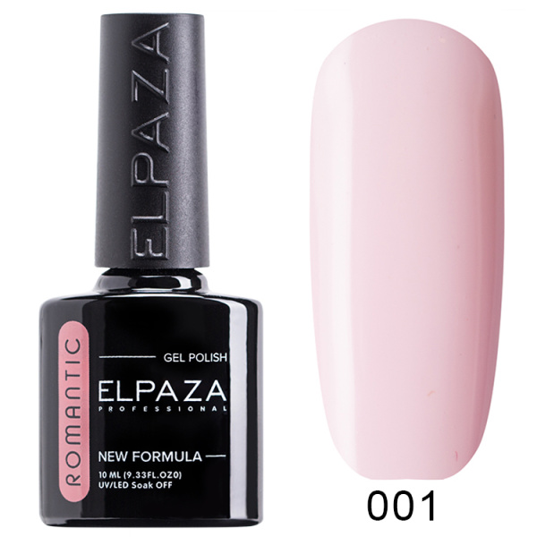 Гель-лак Romantic 01 Сладкая вата 10 мл Elpaza