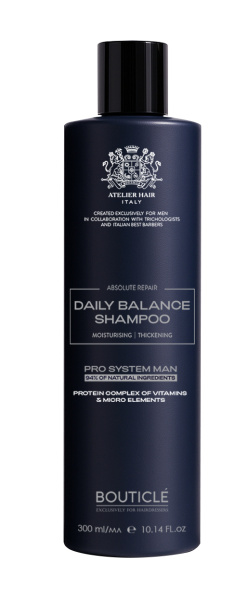 Шампунь-баланс для ежедневного применения для мужчин — Daily Balancing Shampoo For Man 300 мл Boutic