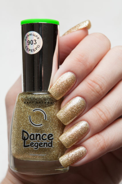 Лак Сияющее серебро №903 15 мл Dance Legend