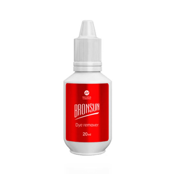 Ремувер для удаления краски с кожи Dye remover BRONSUN 20 мл.