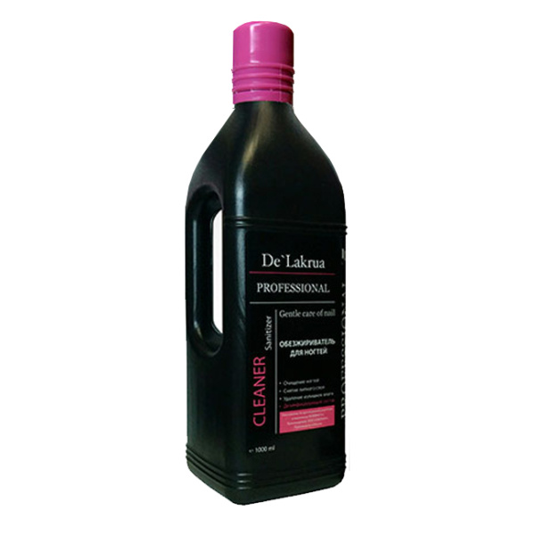 Средство для обезжиривания ногтей Cleaner  500 мл. De Lakrua Professional