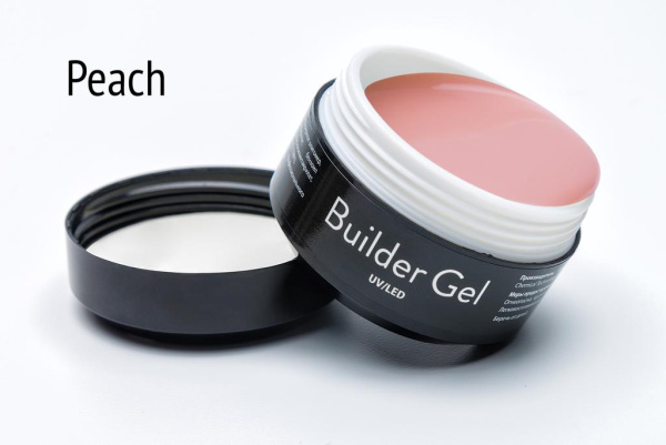 Гель для наращивания № 04 Peach Gel 15 гр Elpaza